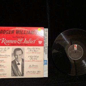 Roger Williams Love Theme Romeo & Juliet 1969 Album Vinyl Record LP KS3610